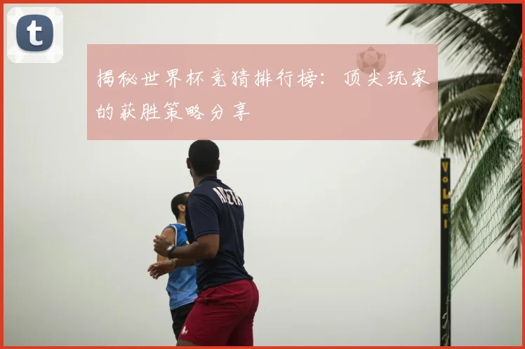 揭秘世界杯竞猜排行榜:顶尖玩家的获胜策略分享